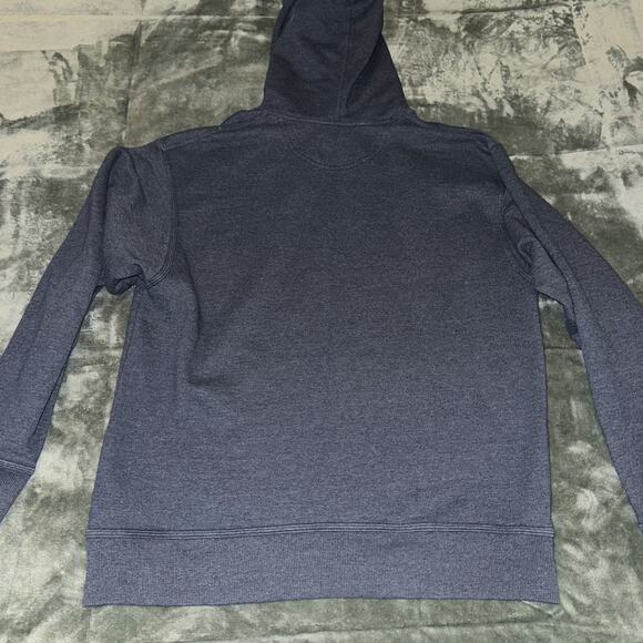 Champion Hoodie Men's Large Gray Cotton Fleece Drawstring Long Sleeve Pullover - Picture 2 of 7